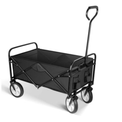 PVC 4 roule le chariot multi pliable à but pour la couleur de transport de sac de tissu adaptée aux besoins du client