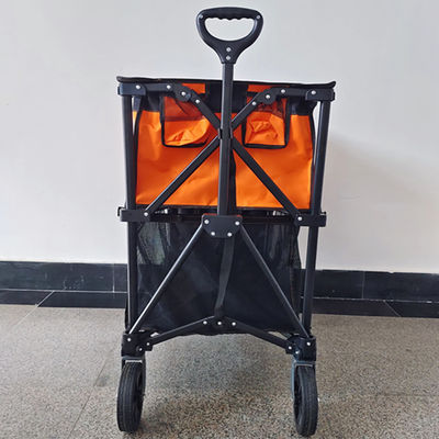 Chariot se pliant à quatre voies avec le double à travers le double 600D Oxford tissu des paniers