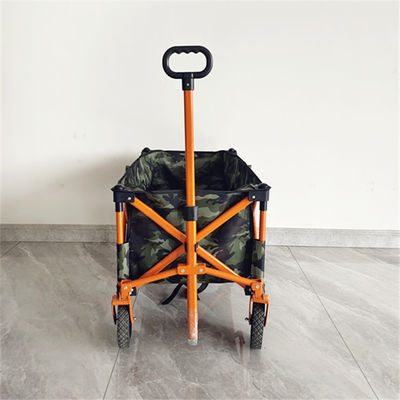 Le chariot pliable pratique à quatre voies de chariot avec de l'O a formé le tissu solide de la poignée 600D Oxford