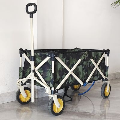 Tout le chariot à terrain pour le corps et le logo personnalisables se pliants campants extérieurs de chariot