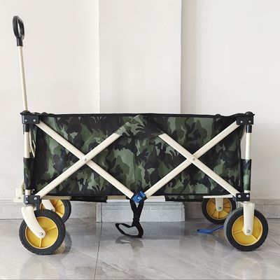 Tout le chariot à terrain pour le corps et le logo personnalisables se pliants campants extérieurs de chariot