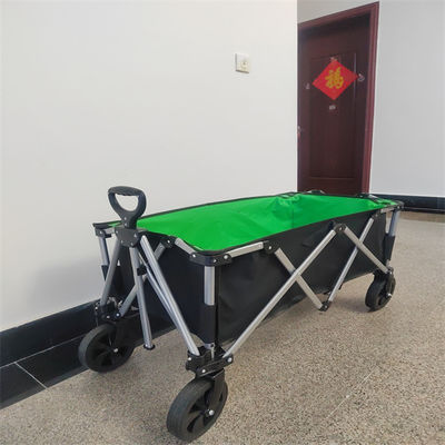 Chariot pliable adapté aux besoins du client de jardin de camping de chariot de chariot à roue de 7 pouces