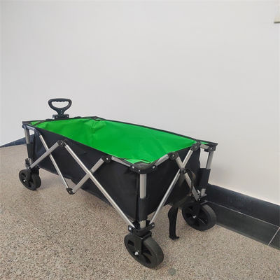 Chariot pliable adapté aux besoins du client de jardin de camping de chariot de chariot à roue de 7 pouces
