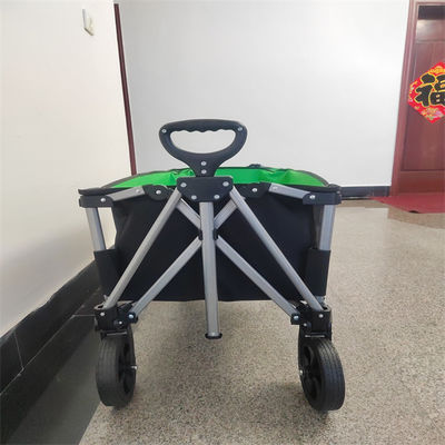 Chariot pliable adapté aux besoins du client de jardin de camping de chariot de chariot à roue de 7 pouces