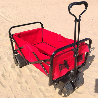 Conteneur de petit pain tout le chariot pliant de pliage de chariot de plage de camping de roue de terrain