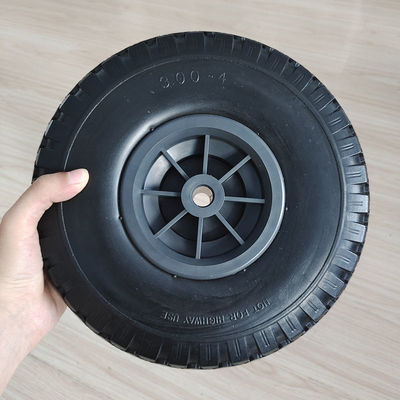 10 roue pneumatique de pneu en caoutchouc de pouce 3.00-4 pour le chariot de chariot à camion de main