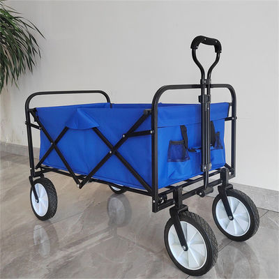 Pliez le chariot de chariot à bagages d'achats pliant le chariot se pliant de chariot
