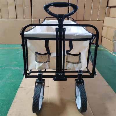 Chariot campant de contrôle de caddie en métal de pliage pliant facile de cadre