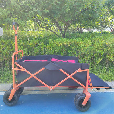 Chariot campant extérieur universel à chariot de jardin de pique-nique de roue d'unité centrale pliable