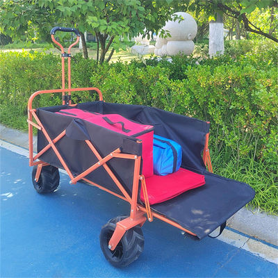 Chariot campant extérieur universel à chariot de jardin de pique-nique de roue d'unité centrale pliable