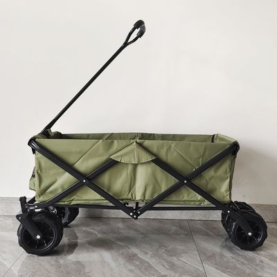 Le glisseur d'épicerie de chariot de chariot de plage transportent en charrette la poussette se pliante de service pliante de chariot
