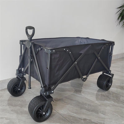 Chariot va-et-vient de roulement vigoureux de chariot à 7 roues de pouce de pliage de camping léger de chariot