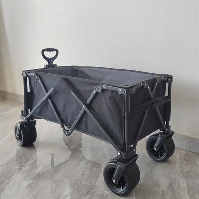 Chariot va-et-vient de roulement vigoureux de chariot à 7 roues de pouce de pliage de camping léger de chariot