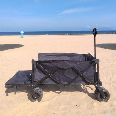 Chariot pliable à quatre roues de camp de pliage de chariot de chariot avec l'extension extérieure