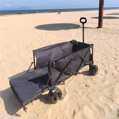 Chariot pliable à quatre roues de camp de pliage de chariot de chariot avec l'extension extérieure