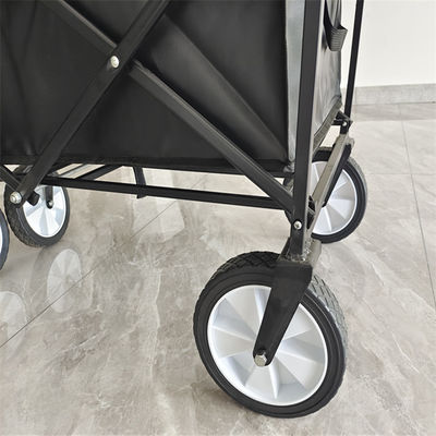 Capacité de charge pliable adaptée aux besoins du client de caddie 150~170 livres poignée simple