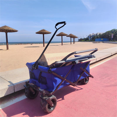 Les roues d'unité centrale chargent le chariot à plate-forme se pliant extérieur de chariot à roues pliable de 70kg