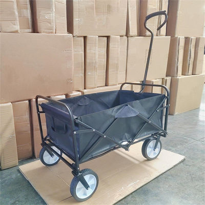 Se plier pliant de achat de chariot à traction de jardin de plage d'acier inoxydable extérieur