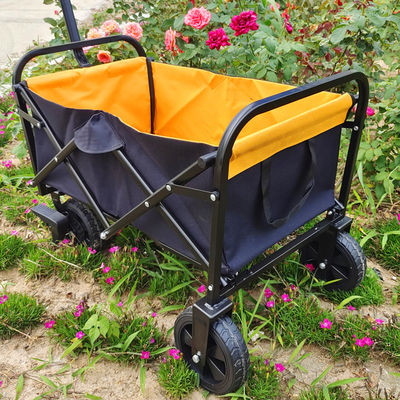 Le PVC pliant de chariot à main de bagage roule le pliage extérieur Mini Camping Cart
