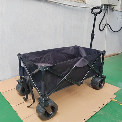 Chariot va-et-vient de service pliant se pliant extérieur de chariot de chariot de chariot à quatre roues