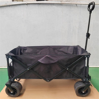 Chariot va-et-vient de service pliant se pliant extérieur de chariot de chariot de chariot à quatre roues