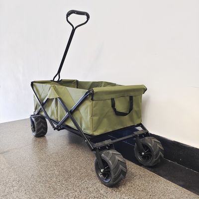 Chariot campant universel de poussette de pliage de chariot de roues de chariot pliant large de plage