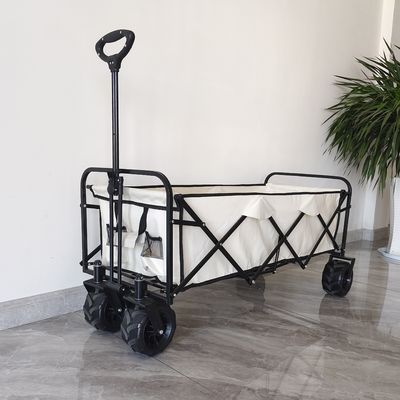 l'unité centrale de chariot de camping de pliage de 600D Oxford roule le corps prolongé pliant réglable de chariot de plage