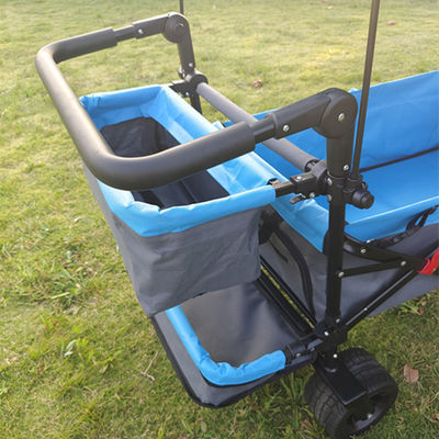 Chariot de plage avec coffre-fort réglable
