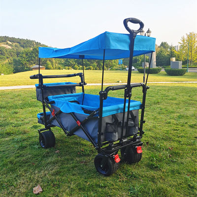 Chariot de plage avec coffre-fort réglable