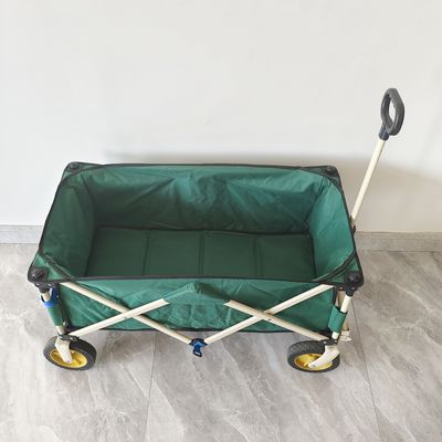 Voiture de camping en plein air, chariot de pêche pliable, chariot de plage pliable portable