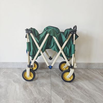 Voiture de camping en plein air, chariot de pêche pliable, chariot de plage pliable portable
