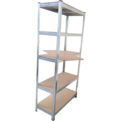 Étagères à 5 niveaux Étagères métalliques réglables polyvalentes sans boulons 180x90x40CM