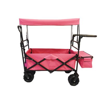 Voiture de camping en plein air pliable avec toit Voiture pliante pour enfants