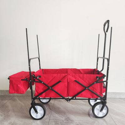 Chariot de camping en plein air avec toit pour enfants