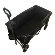 Chariot pliable en acier construit avec du tissu en PVC oxford 600D