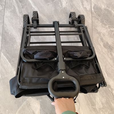 Chariot pliable avec roue en PVC, poids net de 5,4 kg