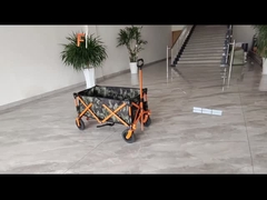 Le chariot pliable pratique de chariot de 4 manières avec de l'O a formé le tissu solide de la poignée 600D Oxford