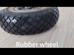 10 roue pneumatique de pneu en caoutchouc de pouce 3.00-4 pour le chariot Dolly Pneumatic Wheels à camion de main
